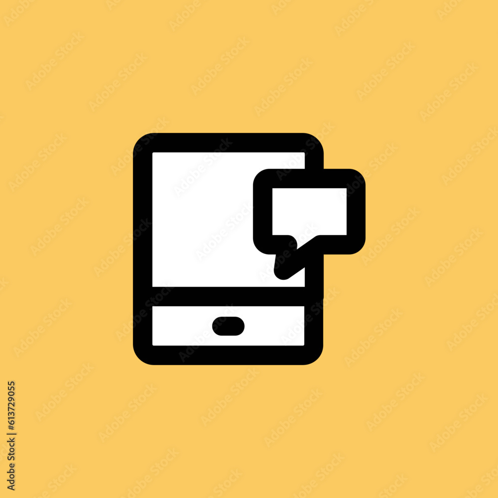 Warning sign, flat icon of exclamation mark Warning sign, flat icon of exclamation mark