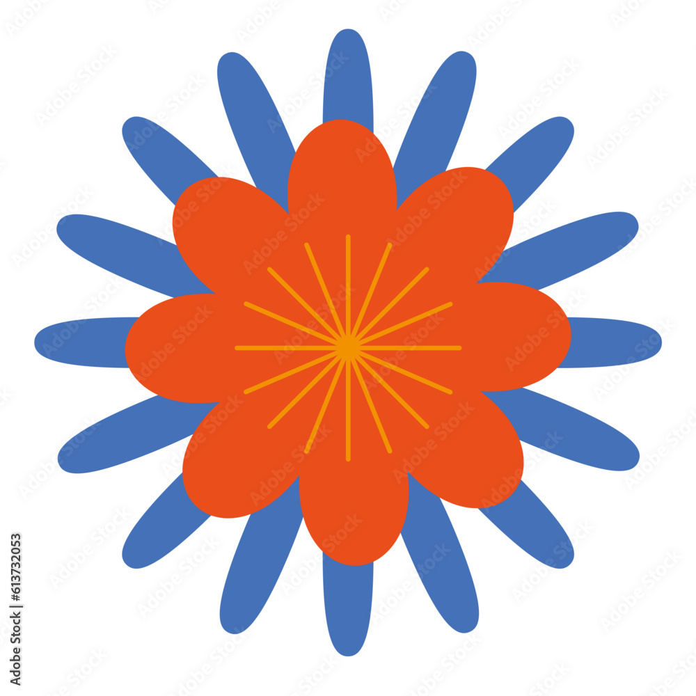flat colorful flowers spring flat colorful flowers spring