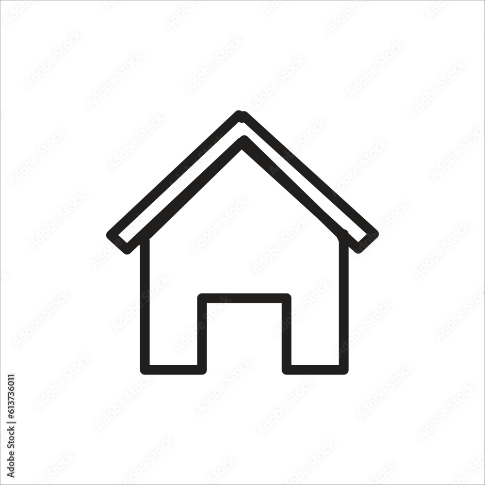hause vector icon logo template hause vector icon logo template