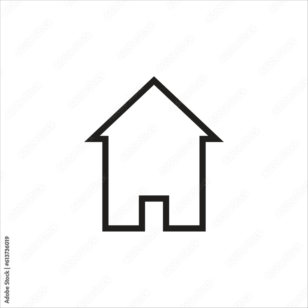 hause vector icon logo template hause vector icon logo template