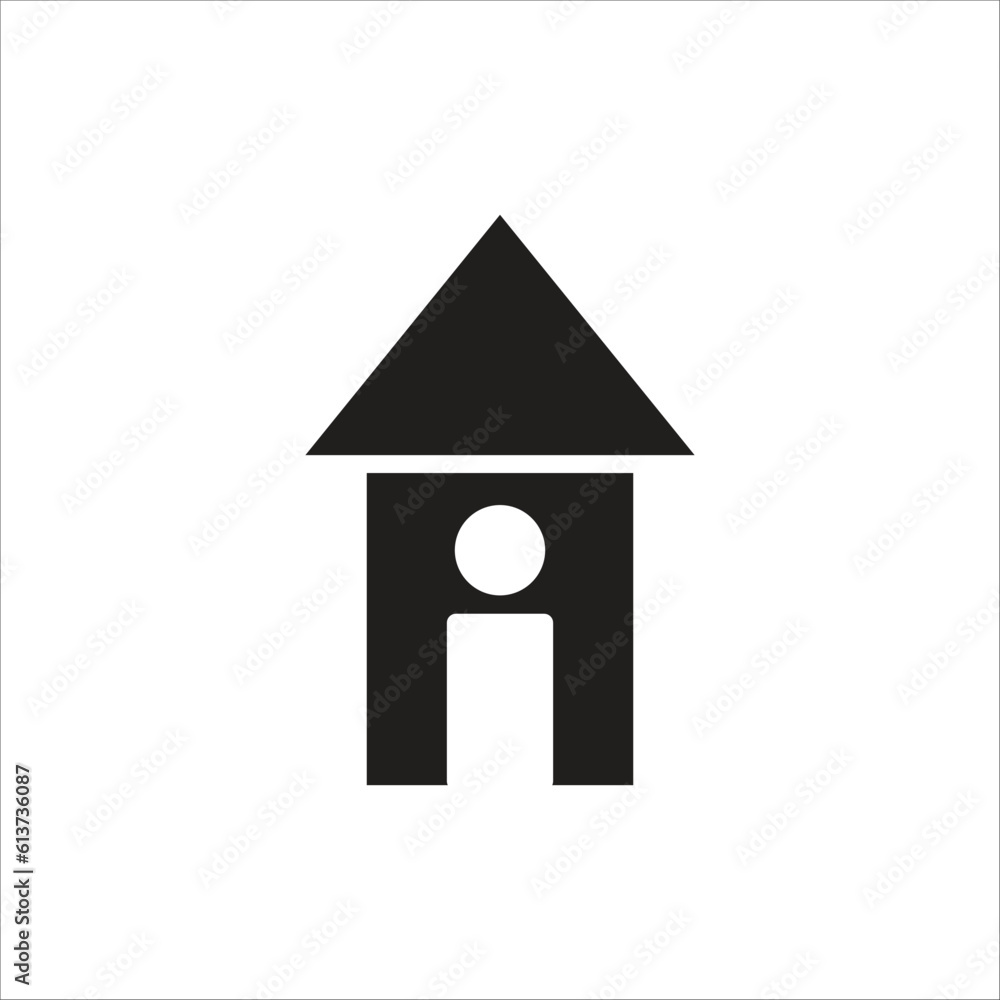hause vector icon logo template hause vector icon logo template