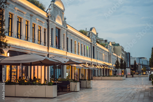 Fototapeta Naklejka Na Ścianę i Meble -  Galataport area view, cruise port of Istanbul newly opening in 2021, located in the shores of the Galata, Karakoy in Istanbul