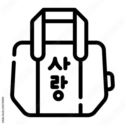 totebag Line Icon