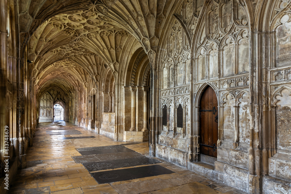 Gloucester Cathedral Cloisters, Gloucester, England	