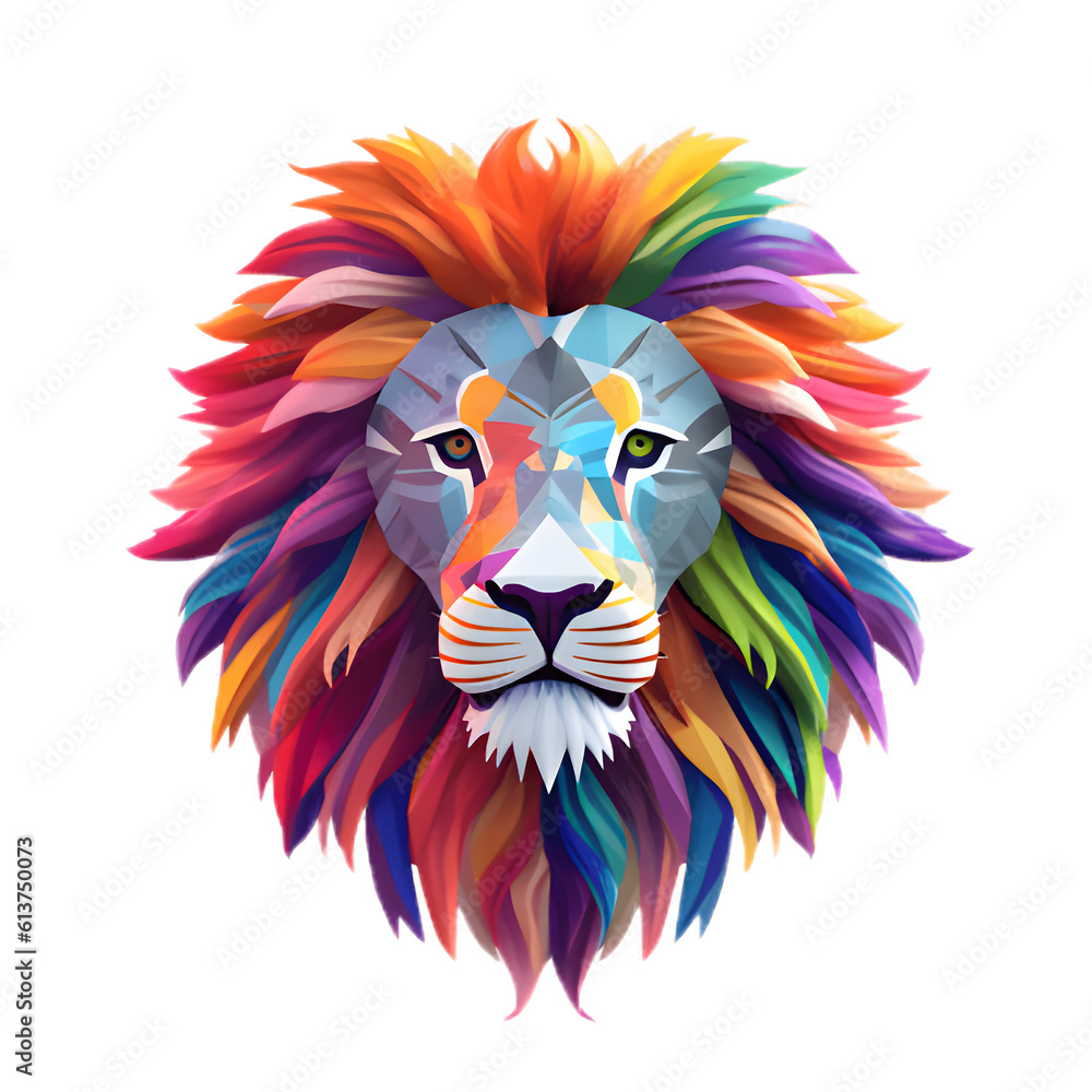 head of lion head of lion