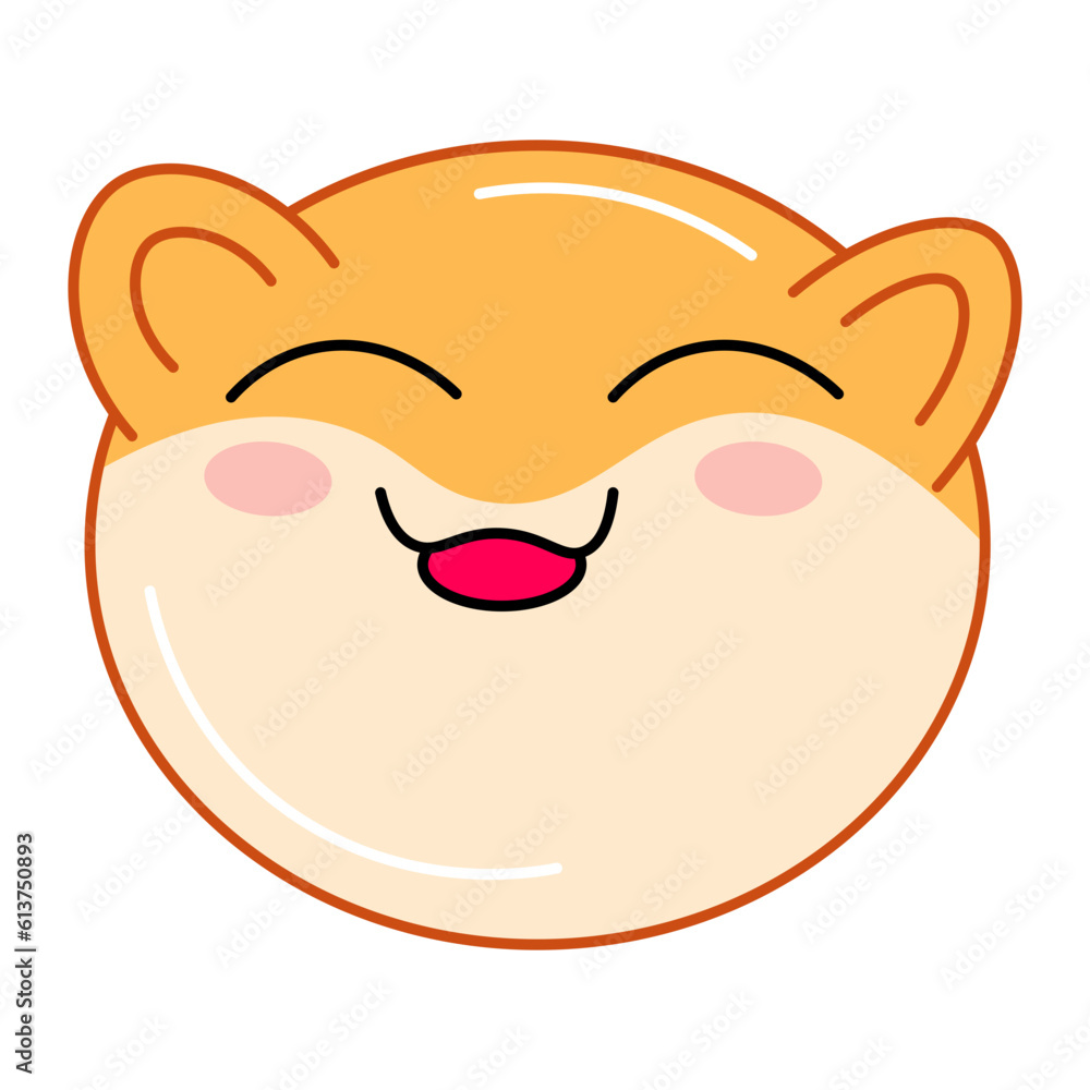 vector sticker design with cute animals vector sticker design with cute animals