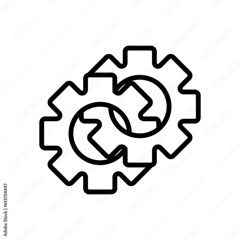 vector business elements and symbols line icon vector business elements and symbols line icon