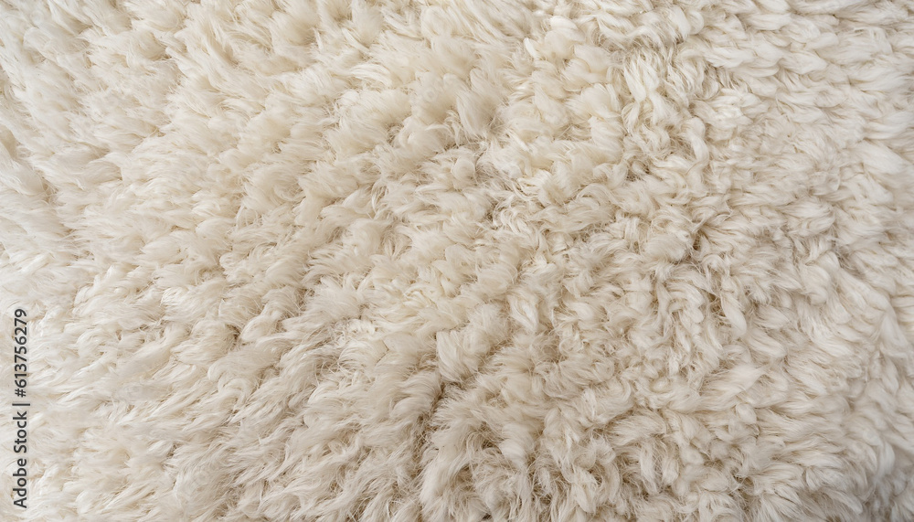 Background picture of a soft fur white carpet. wool sheep fleece closeup texture background. Fake color beige fur fabric. top view. Background picture of a soft fur white carpet. wool sheep fleece closeup texture background. Fake color beige fur fabric. top view.