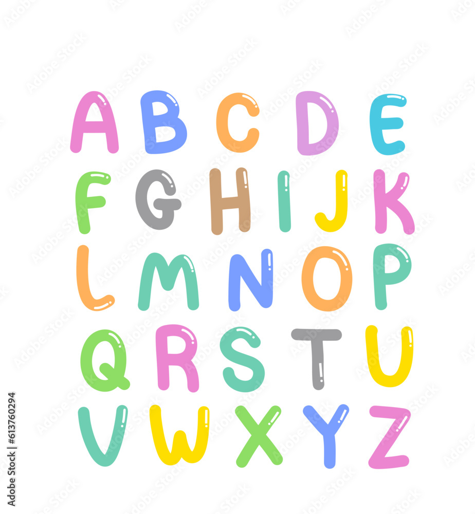 Candy bubble color cute handwrite font Candy bubble color cute handwrite font