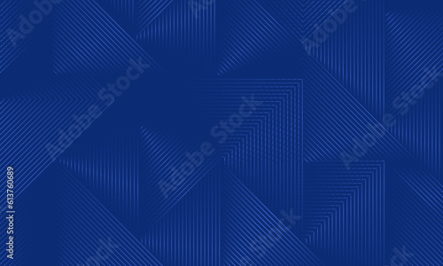 Dark blue background. Modern curved lines abstract presentation background. Luxury paper cut background. Abstract decoration, golden pattern, halftone gradient,