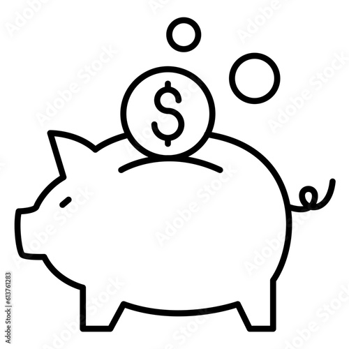 Saving icon