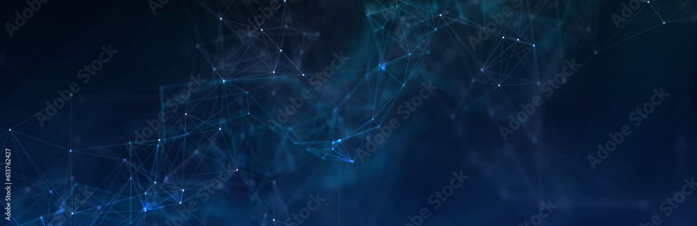 Abstract futuristic - technology with polygonal shapes on dark blue background. Design digital technology concept. 3d illustration. Abstract futuristic - technology with polygonal shapes on dark blue background. Design digital technology concept. 3d illustration.