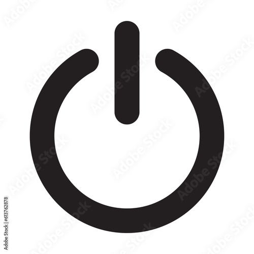 on button icon vector