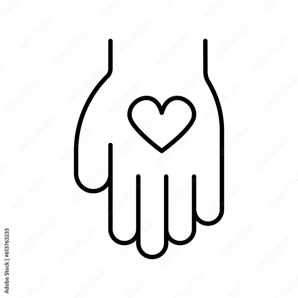 Obraz premium Kindness icon