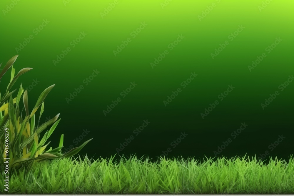 Fototapeta premium Grass background. Generate Ai