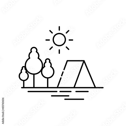 Vector illustration of travel icons set