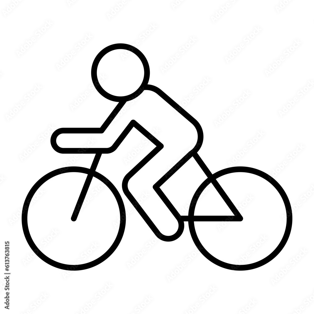 Obraz premium Cycling icon
