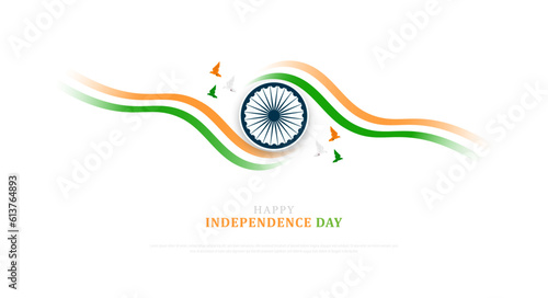 Fotografia Independence Day India, Vector illustration