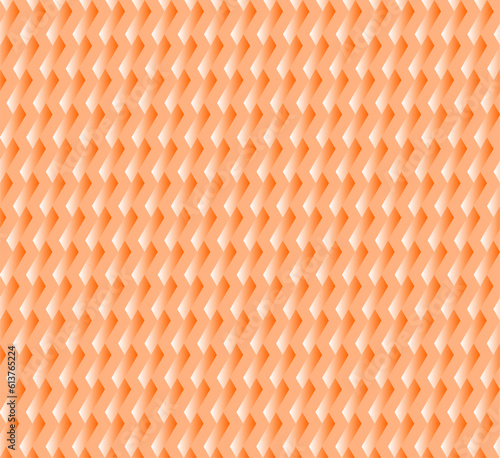 Seamless Geomatric vector background Pattern in orange