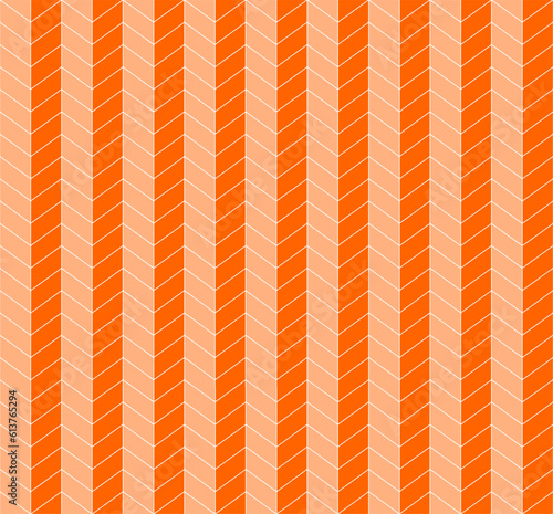 Seamless Geomatric vector background Pattern in orange