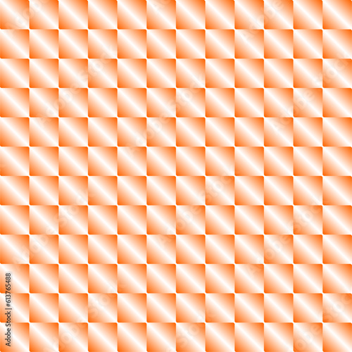 Seamless Geomatric vector background Pattern in orange
