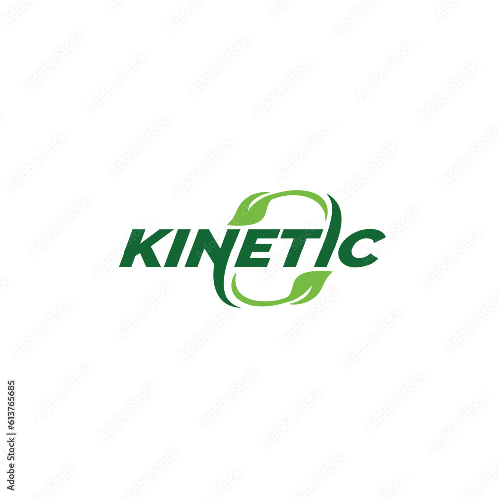 Kinetic Wordmark logo icon vector template.eps Kinetic Wordmark logo icon vector template.eps