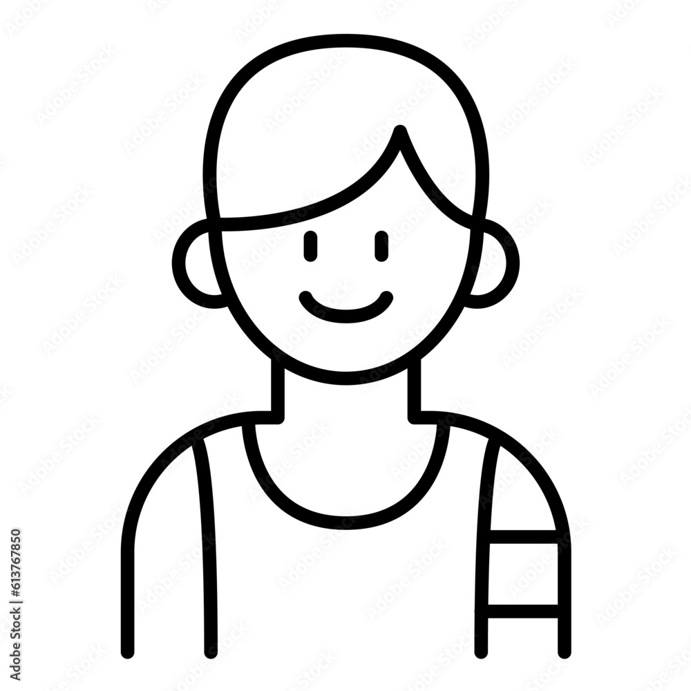 Man exercise icon Man exercise icon