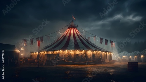 Circus Big Top Circus tent Performers Clowns Acrobats