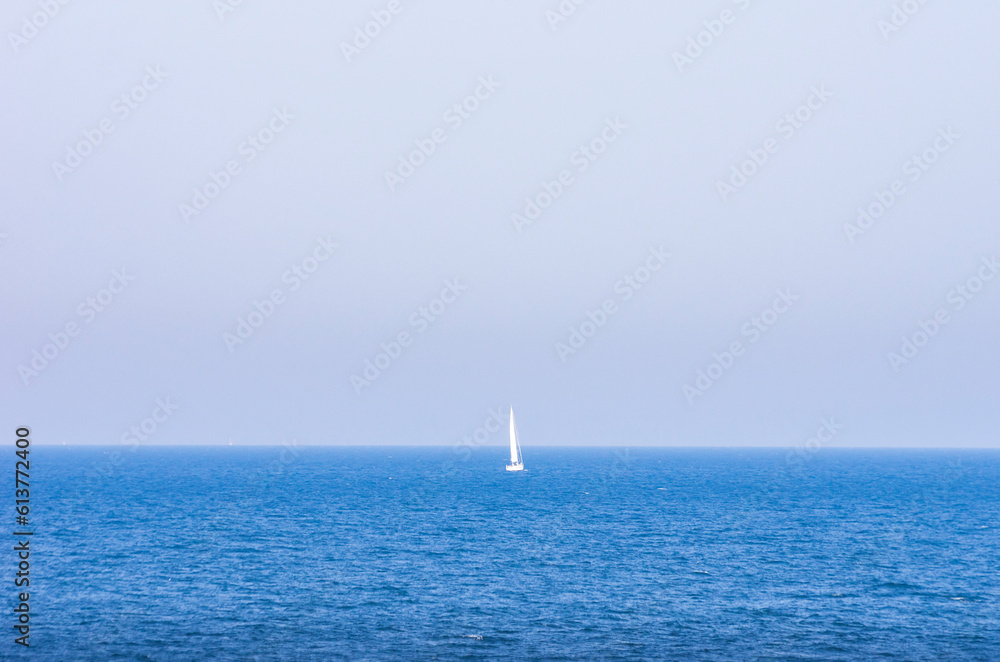 Obraz premium Small Sailing Boat