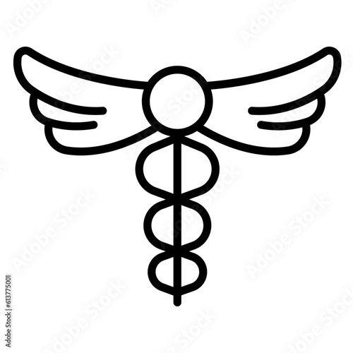 Caduceus Symbol icon