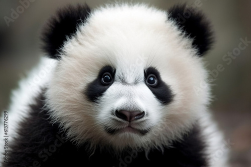 cute panda cub