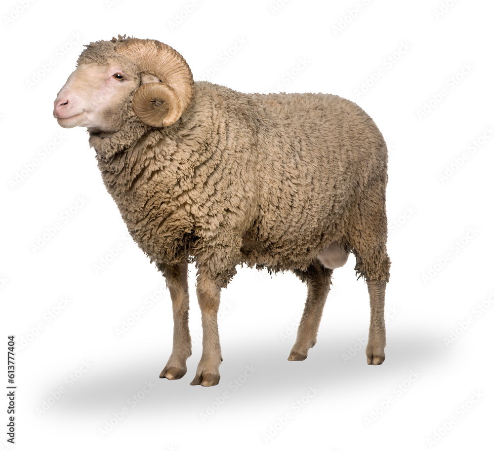 sheep white baground suitable for eid al adha