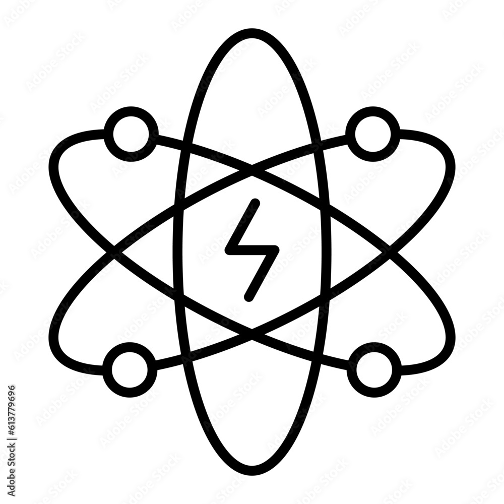 Electrical science icon Electrical science icon
