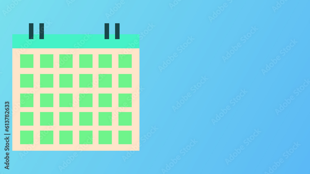 Simple flat 2D calendar animation. Digital calender with the concept of time management for scheduling appointments, meetings, trips etc. Simple flat 2D calendar animation. Digital calender with the concept of time management for scheduling appointments, meetings, trips etc.
