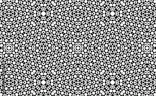 Kaleidoscope _ Moving hypnotic Arabic pattern mosaic video illustration. Seamless kaleidoscope and speed rotation. Black and White colors Mandala. Video animation 4K  