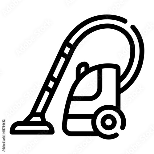 vaccum cleaner Line Icon
