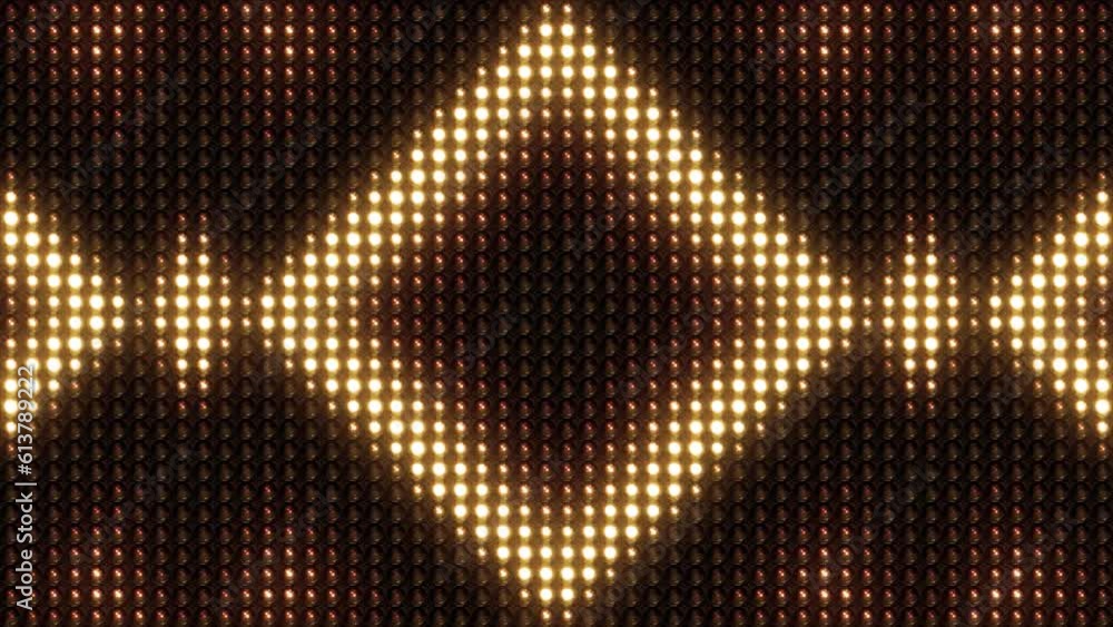 Lights Board Loop LED Background Animation Lights Flashing Wall Showtec