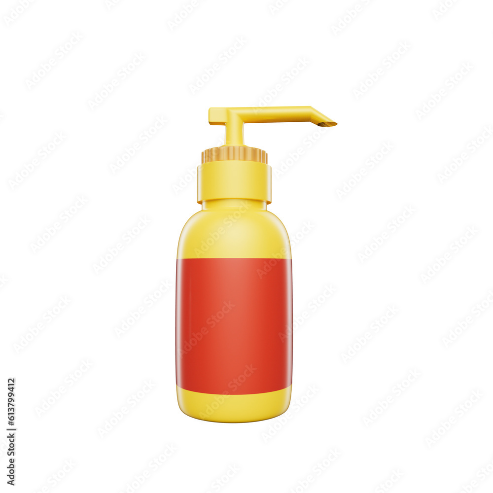 Cosmetic 3D Illustration Object Cosmetic 3D Illustration Object
