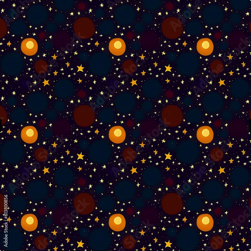 seamless background with star pattern