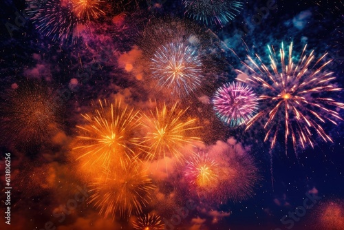 Spectacular Fireworks Display