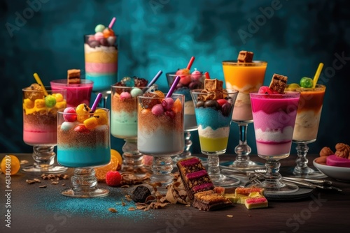 Festive and Colorful Desserts photo