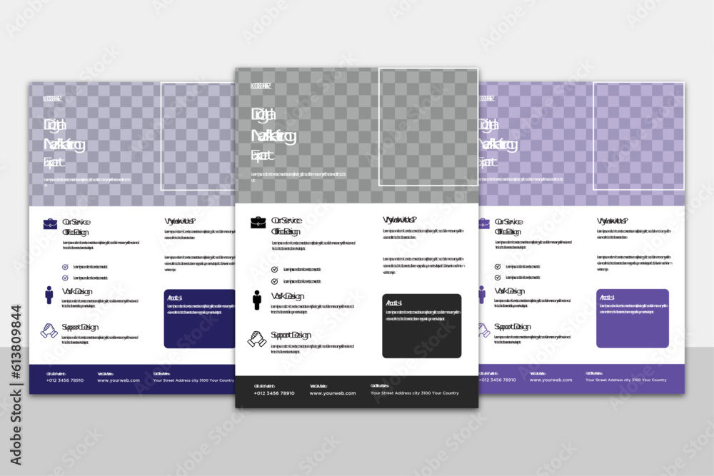 Obraz premium Flyer Design For Business