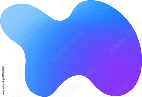 Obraz na płótnie Dynamic Shape Gradient elements