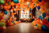 Festive Birthday balloons