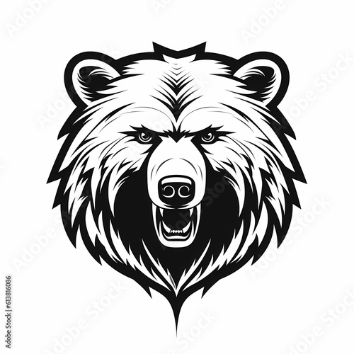 Bear Logo. Generative AI