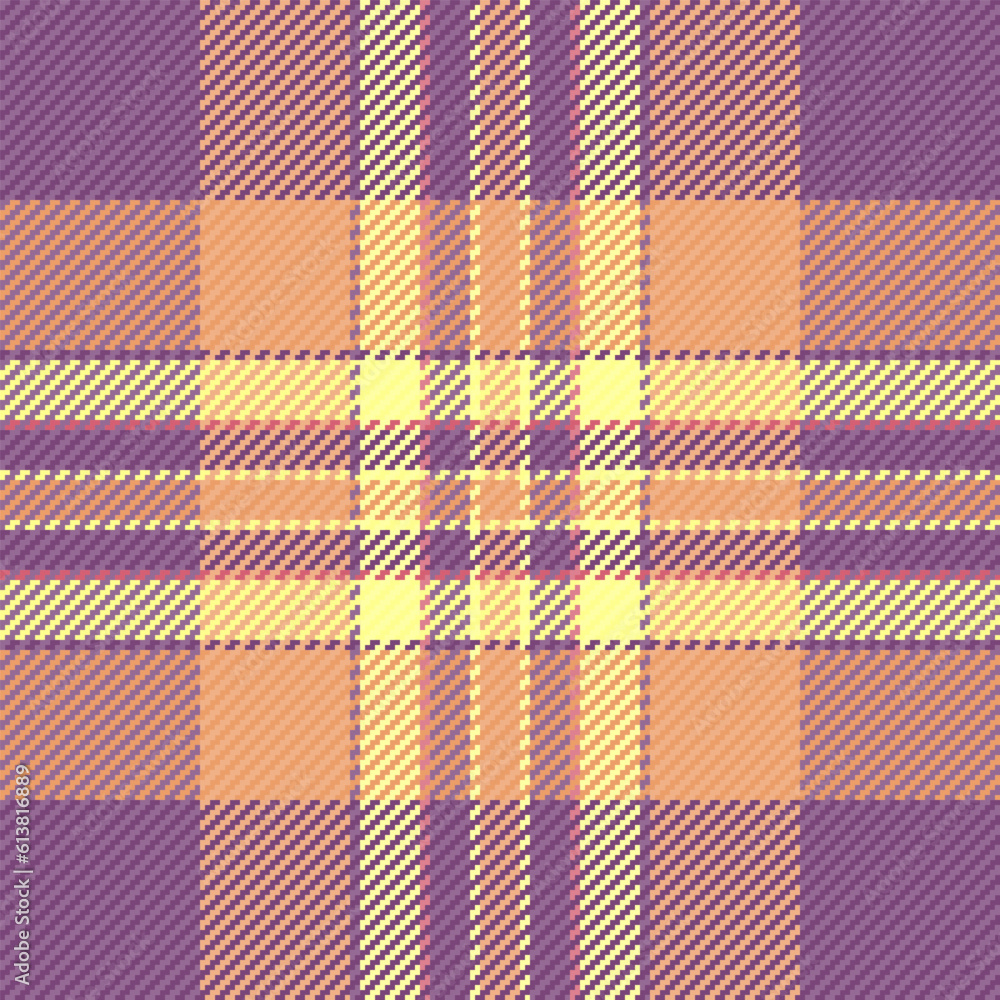 Background plaid pattern of check texture fabric with a textile tartan vector seamless. Background plaid pattern of check texture fabric with a textile tartan vector seamless.