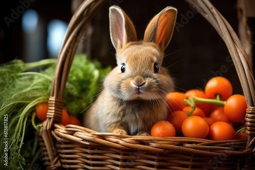 Cute Easter bunny © mindscapephotos