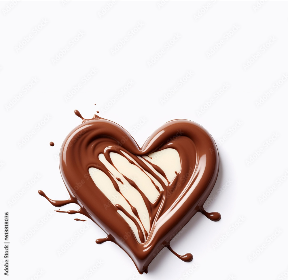 Photo of World chocolate day .world chocolate day social media post design, heart molten chocolate with copy space back ground. Ai generated Photo of World chocolate day .world chocolate day social media post design, heart molten chocolate with copy space back ground. Ai generated