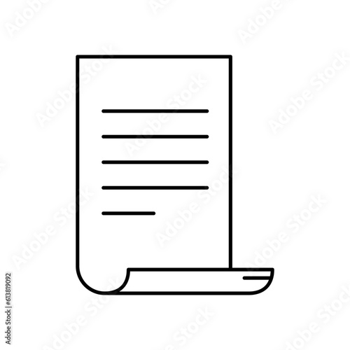 Paper document icon