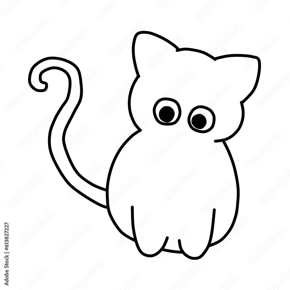 Halloween icon broader cuteness blackie line Halloween icon broader cuteness blackie line